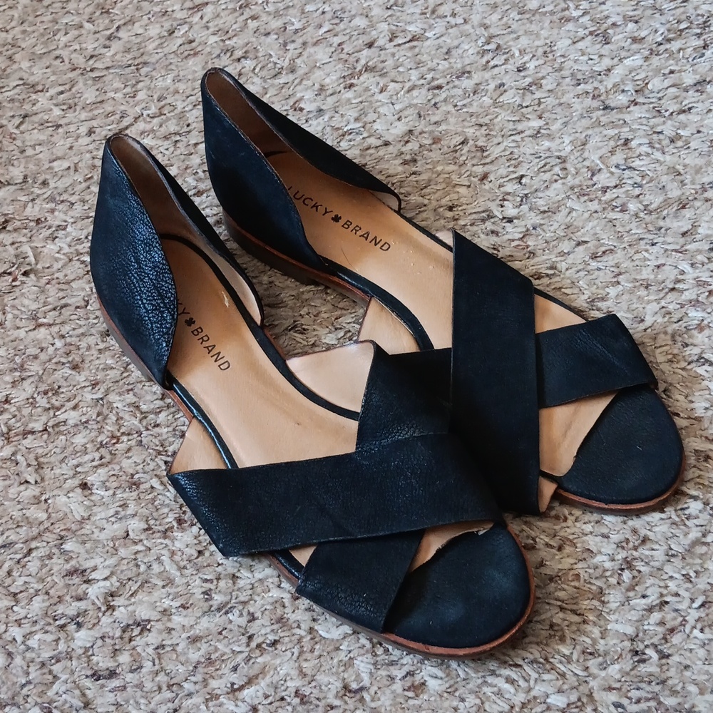 Lucky Brand Gallah Flats Size 11